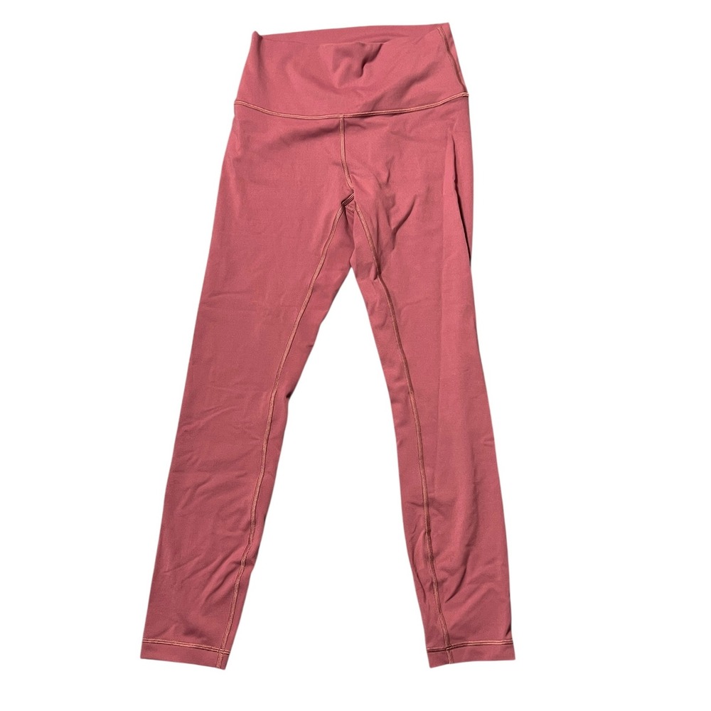 Lululemon Wunder Under High Rise 7/8‎ Tight Leggings So Merlot Size 6 Luon Yoga